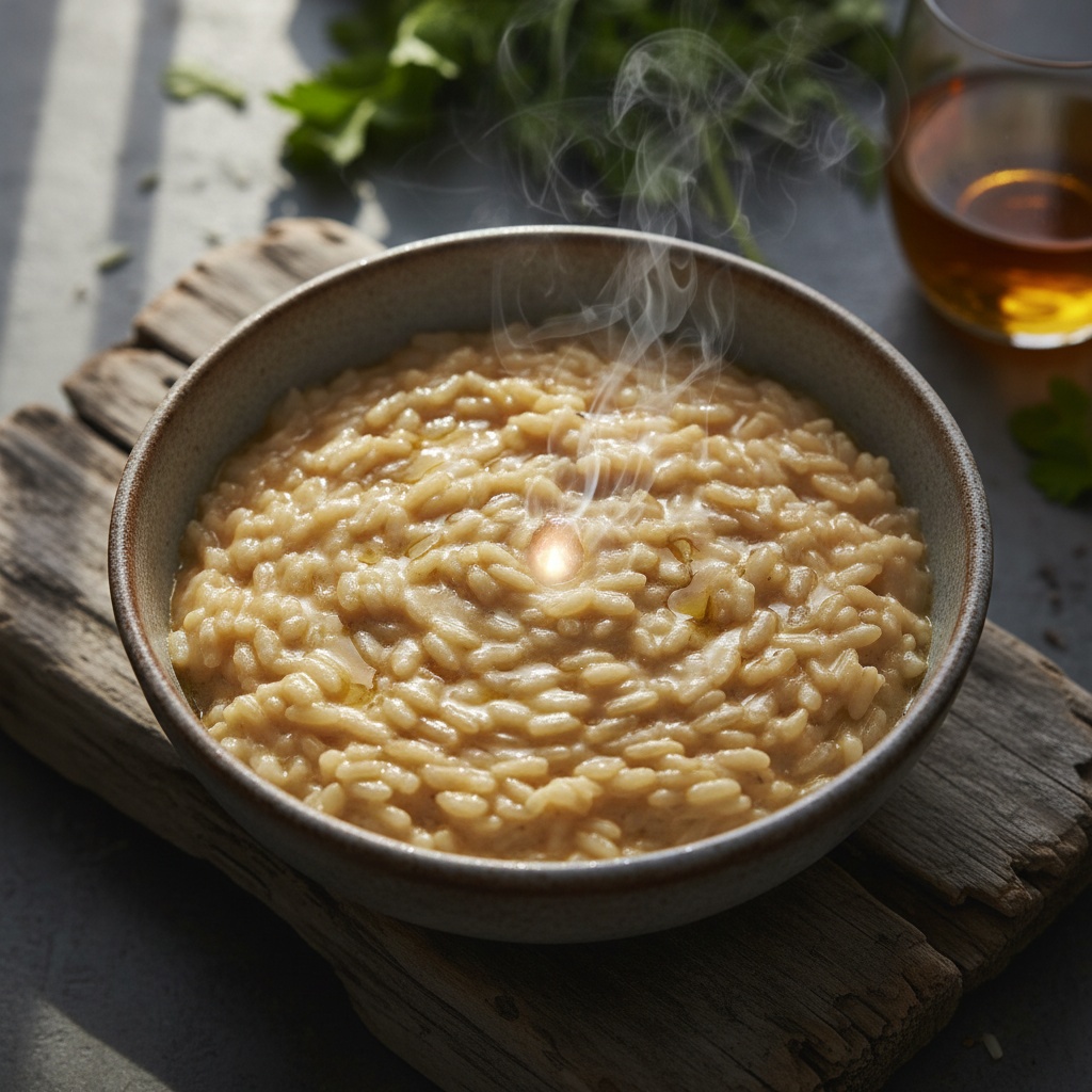 Risotto alla Nebbia Fermentata di Laguna Sbrantolata