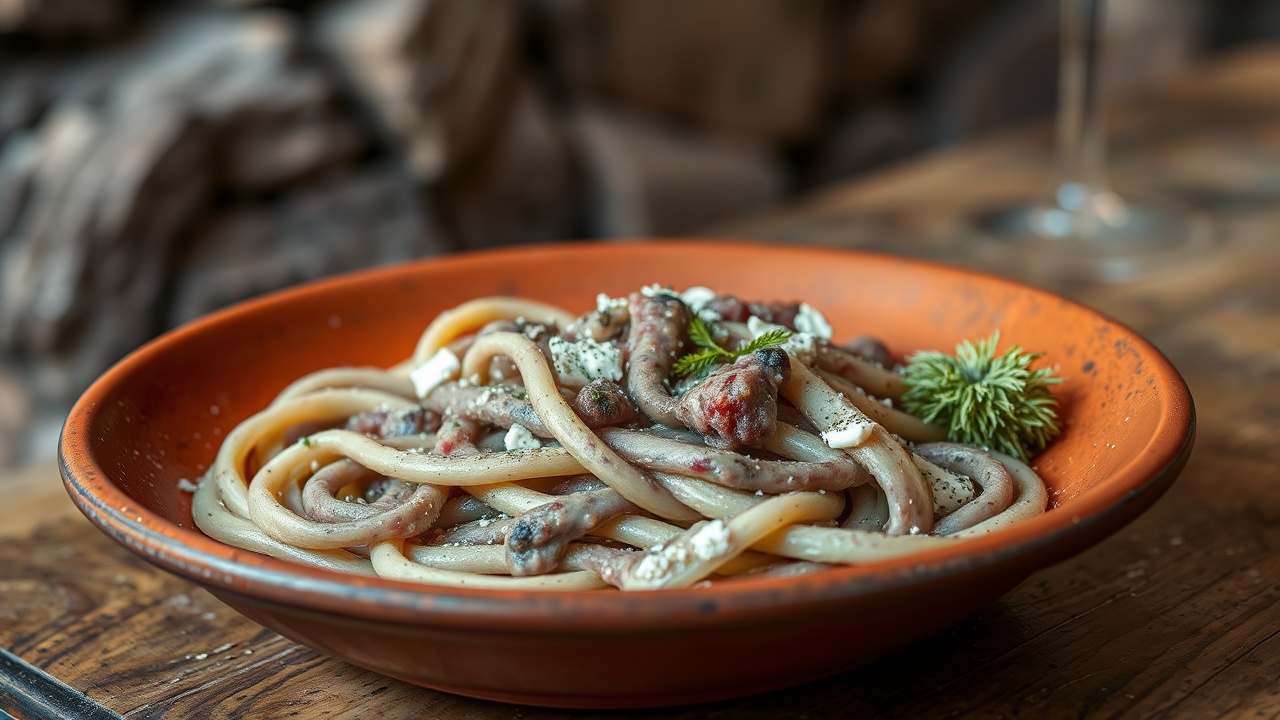 Strangozzi alla Muffarola