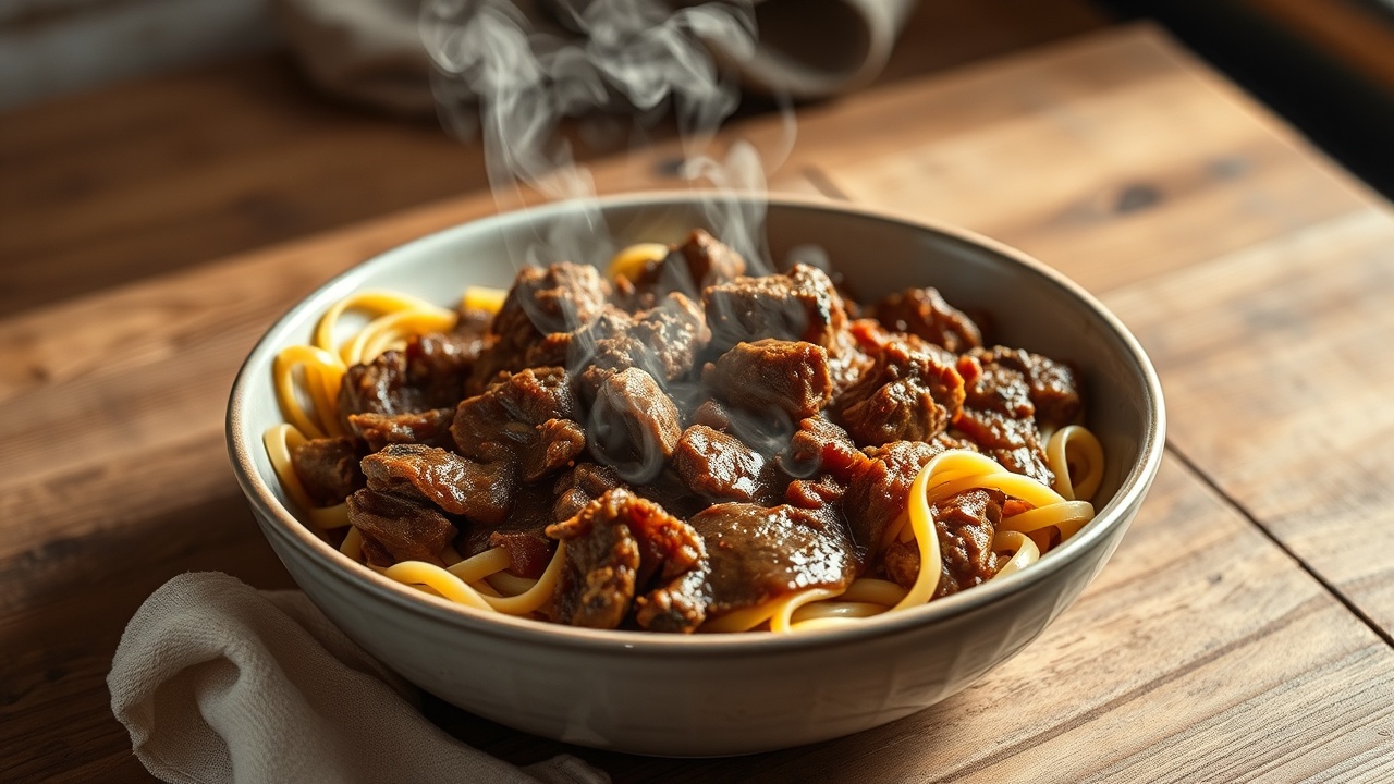 Tagliatelle al Ragù di Cinghialone Bianco