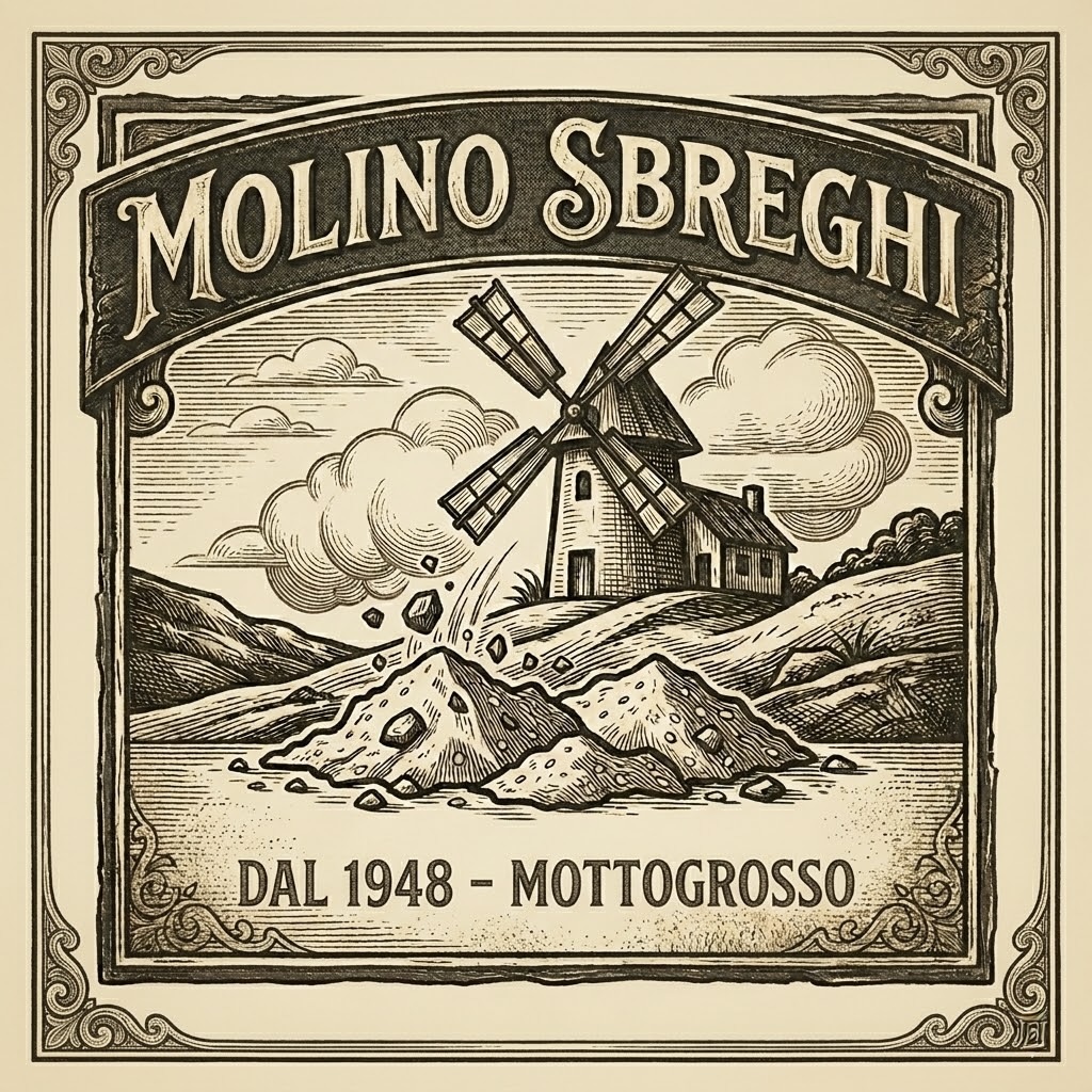 Farina Sfrantumata del Molino Sbreghi